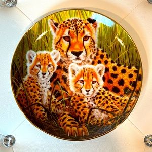 Vintage. FLEETWOOD COLLECTION. Engaged Kingdom. WATCHFUL THREESOME. Plate A 1882